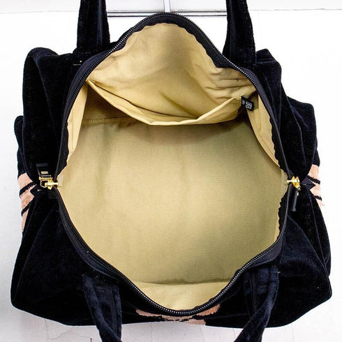 バッグ 横浜ナナ 湘南ナナ NANA ワンデーバッグ プードル柄 クロベージュ nn-OD4-A